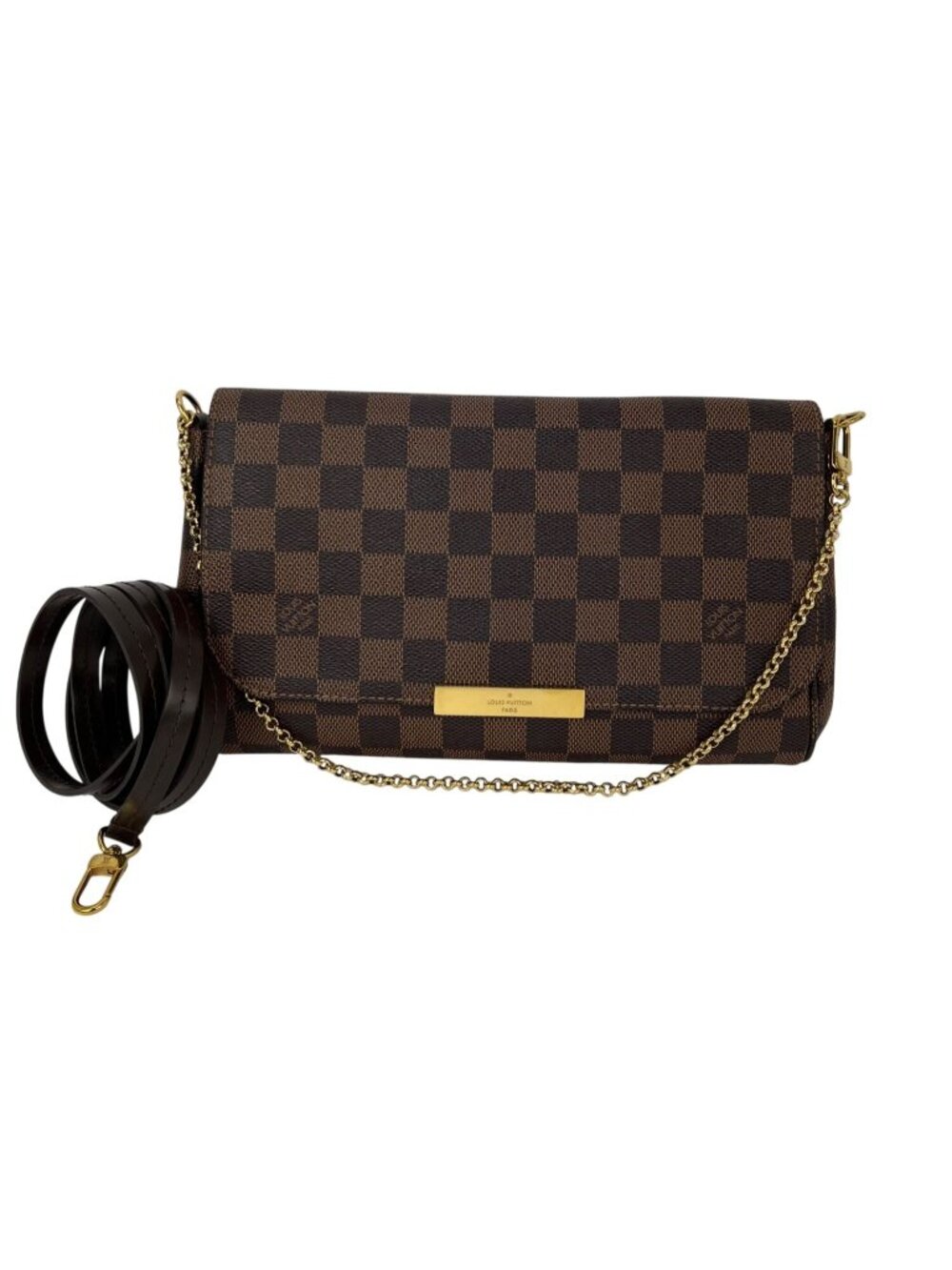 Louis Vuitton Favorite MM Damier Ebene Crossbody Bag